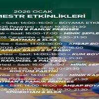 Sömestr Etkinlikleri