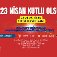 23 Nisan Çocuk Bayramı Özel Etkinlik