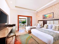 Family Room With Pool View