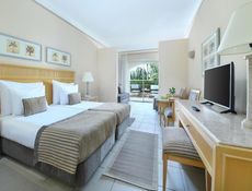 Superior Family Queen or Twin Bed Garden view