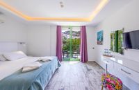 Familienzimmer - seitlicher Meerblick