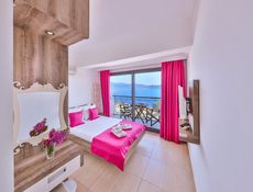 Chambre Double avec Balcon et Vue sur Mer