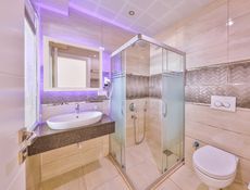 Chambre Triple avec Balcon et Vue sur Mer