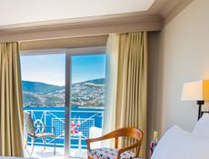 Deluxe Zimmer Köse mit Meerblick