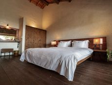 Chambre Double Supérieure avec Vue sur la Mer et Balcon