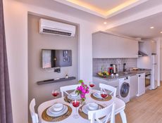 Apartament 2+1 z ogrodem