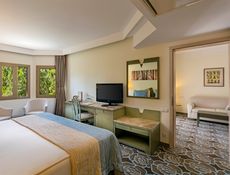 Junior Suite im Hauptgebäude mit Gartenblick