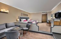 Standard-Junior-Suite mit Gartenblick