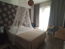 Habitación con vistas a la montaña y al bosque