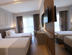 Deluxe Boğaz Manzaraları Twin Yataklı Oda