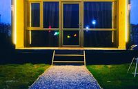 Tek katlı ahşap bungalov ev