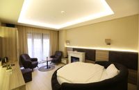 Luxury Suite Round Bed, Şömine & Jakuzi