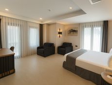 Luxury Deluxe Çift Kişilik Oda, Balkonlu Türk Hamam Kurnalı