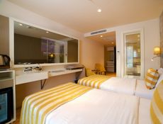 Deluxe Twin Bed Room with City View