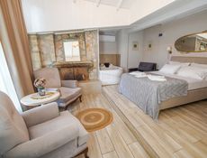 Bungalow met Open Haard - Uitzicht op de Tuin, Tuinverdieping