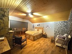 206 - Deluxe Şömineli, Balkon Dağ Manzaralı