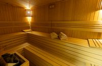 Suite Zimmer mit Whirlpool und Sauna