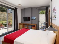 Deluxe-Zimmer mit Garten