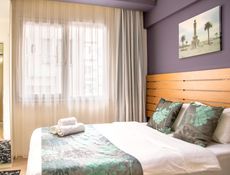 Appartement met uitzicht op de stad