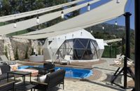 Mersin Özel Isıtmalı Havuzlu Jakuzili Glamping (Dome)