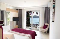 Zimmer mit Meerblick am Strand