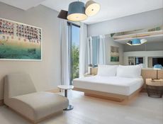 Teraslı Kısmi Deniz Manzaralı Deluxe Oda