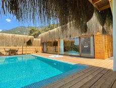 PALAMUT (VOLLER MEERBLICK, PRIVATER POOL UND JACUZZI)