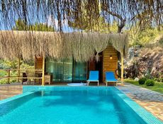 SEDIR (VOLLER MEERBLICK, PRIVATER POOL UND JACUZZI)