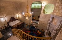 Premium Cave Suite with Jetted Tub and Fireplace