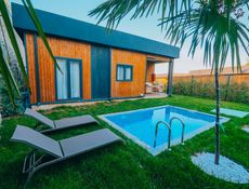 1+1 Villa, Göl veya Bahçe Manzaralı, Isıtmalı Özel Havuzlu