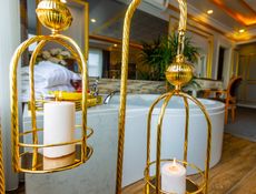 Kamer met Queensize Bed en Zeezicht en Jacuzzi