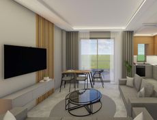 Denize 150 m Uzaklıkta 2+1 Havuz Manzaralı Ultra Lüks Daire