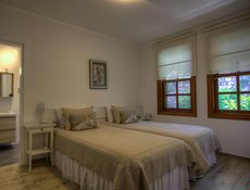 Standard Doppel- oder Zweibettzimmer mit Gartenblick