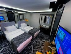 Economy Tweepersoonskamer met 1 of 2 Bedden (Geen Raam)