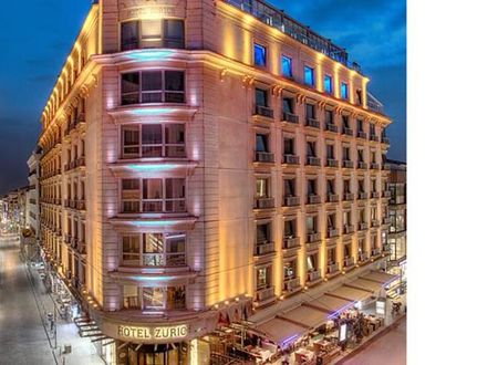 واجهة Hotel Zurich Istanbul