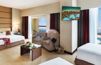 Sea View Family Room with Kitchenette and Balcony - One King bed and two Twin beds