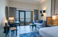Sea Front View Room with Balcony and Lounge Access - Twin Bed